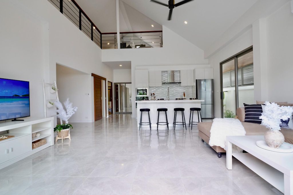 Chaweng Longterm Villa Rental Living Area