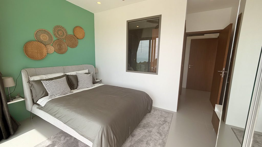 Chaweng Noi Modern Sea View Villa Bedroom