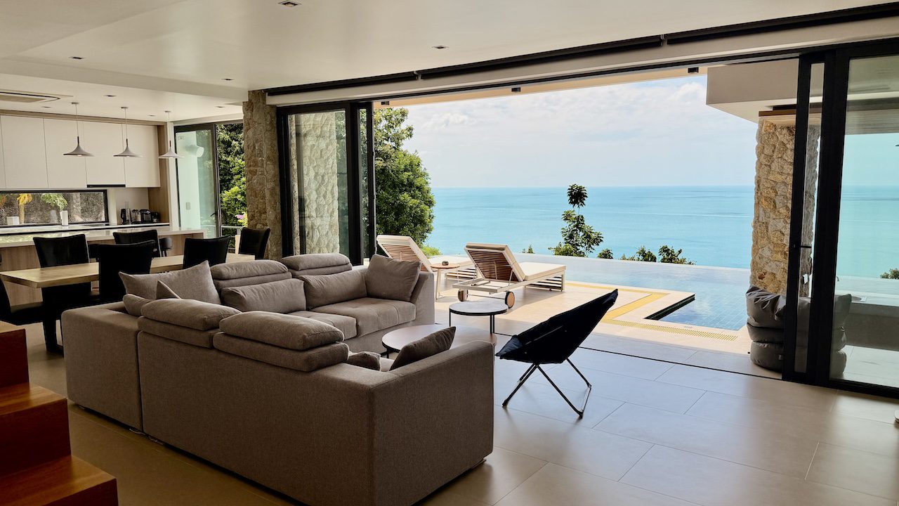 Chaweng Noi Sea View Property Chaweng Noi Sea View Property Lounge
