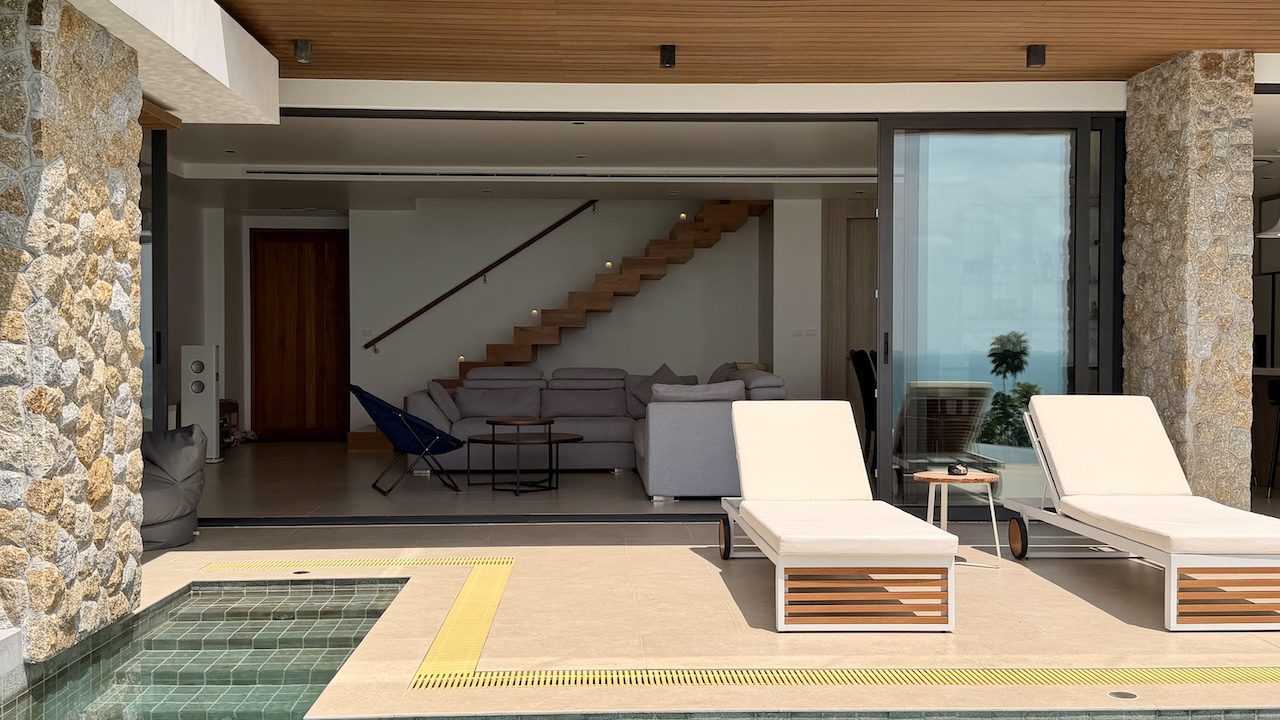 Chaweng Noi Sea View Property Chaweng Noi Sea View Property Sun Loungers