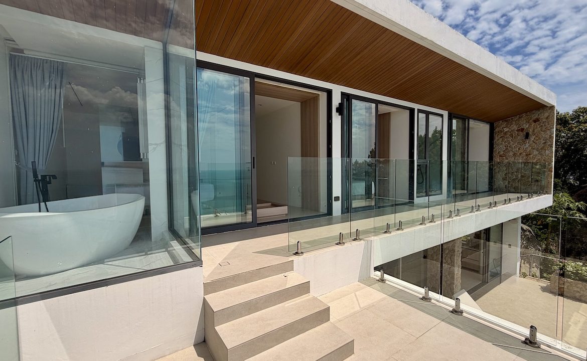 Chaweng Noi Sea View Property Balcony