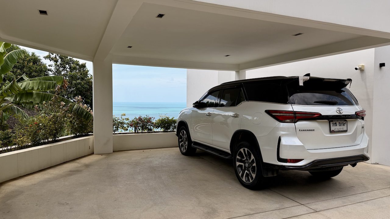Chaweng Noi Sea View Property Chaweng Noi Sea View Property Parking
