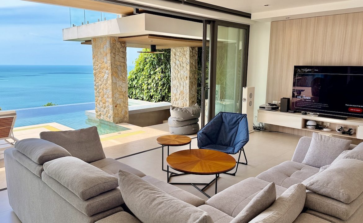 Chaweng Noi Sea View Property Sofa