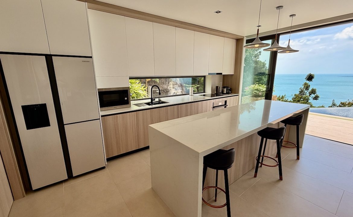 Chaweng Noi Sea View Property Kitchen