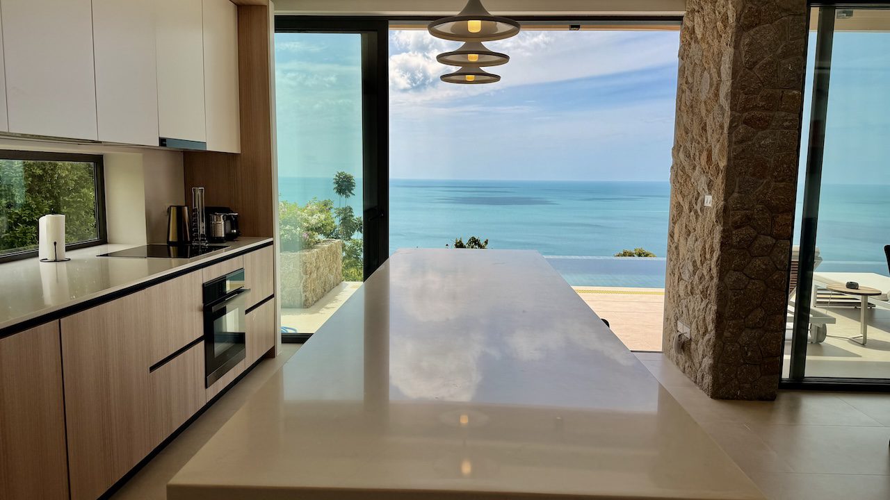Chaweng Noi Sea View Property Chaweng Noi Sea View Property Kitchen View
