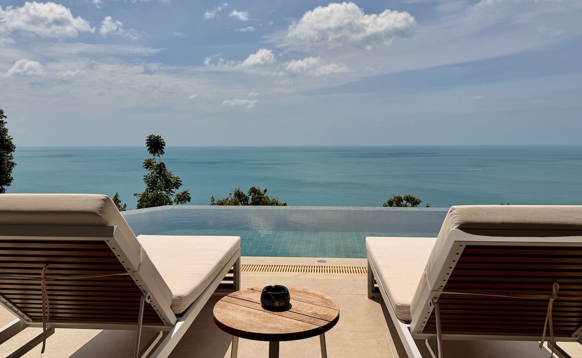 Chaweng Noi Sea View Property Sun Loungers