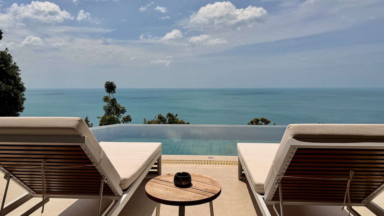 Chaweng Noi Sea View Property Chaweng Noi Sea View Property Sun Loungers