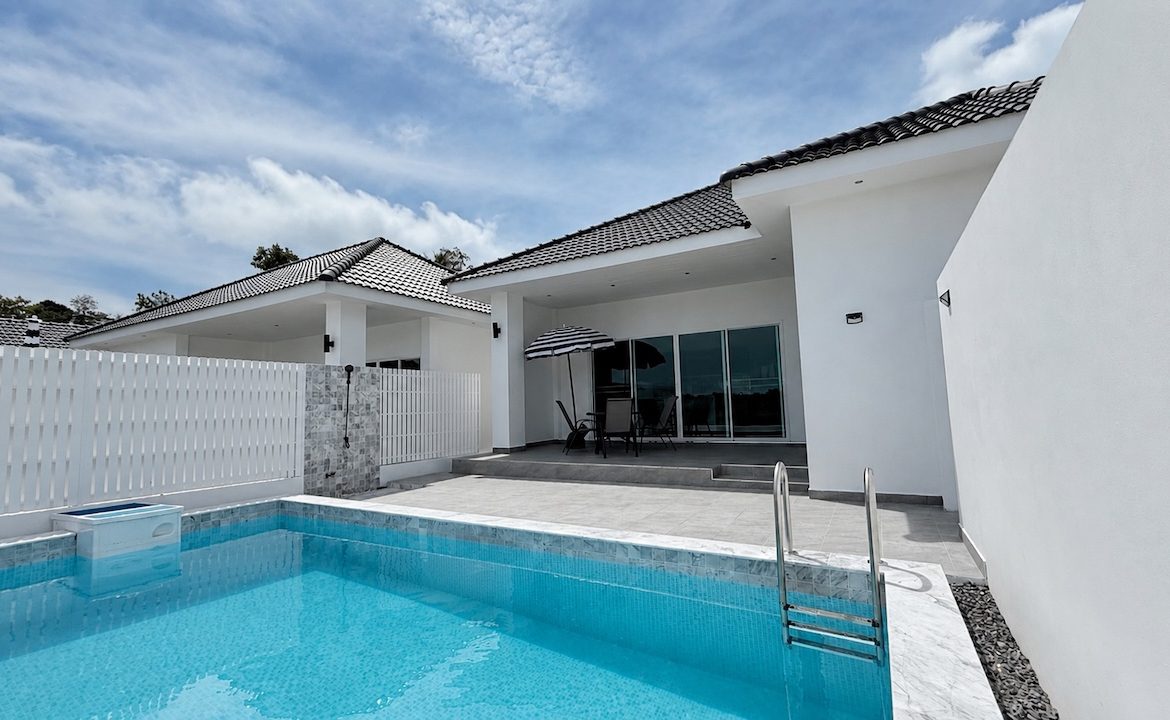 Choeng Mon Two Bed Pool Villa Terrace