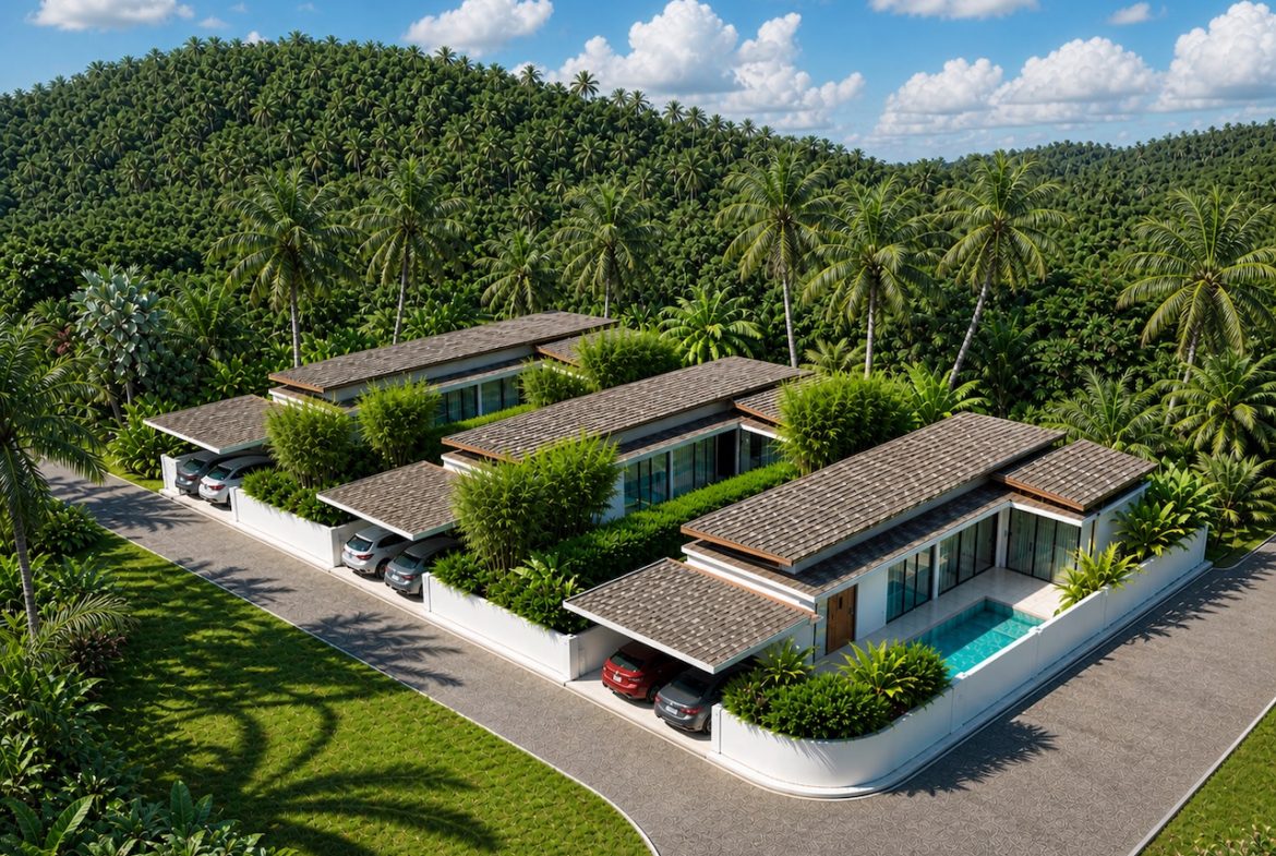Coconut Valley Villas Site Render