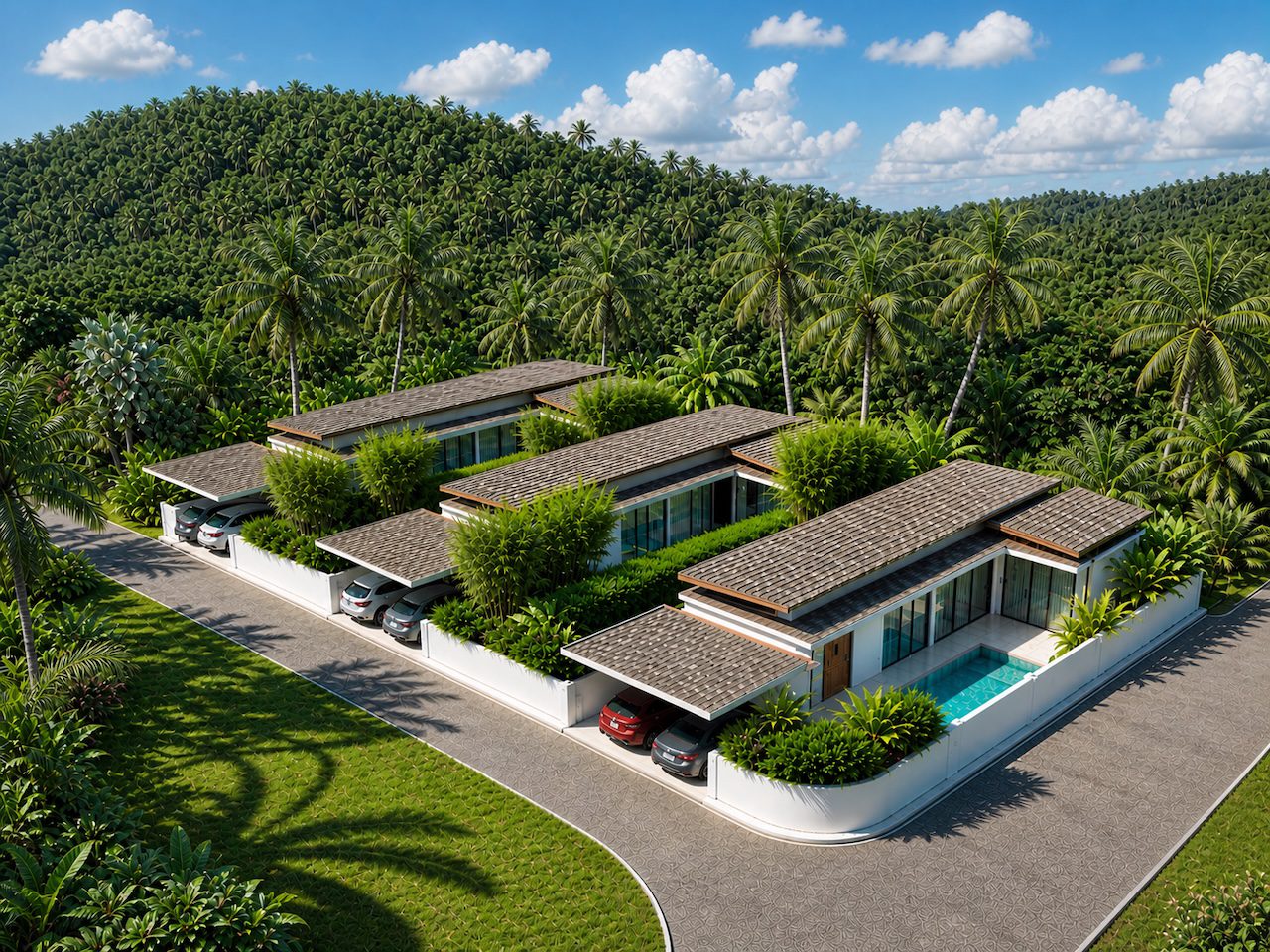 Coconut Valley Villas Coconut Valley Villas Site Render