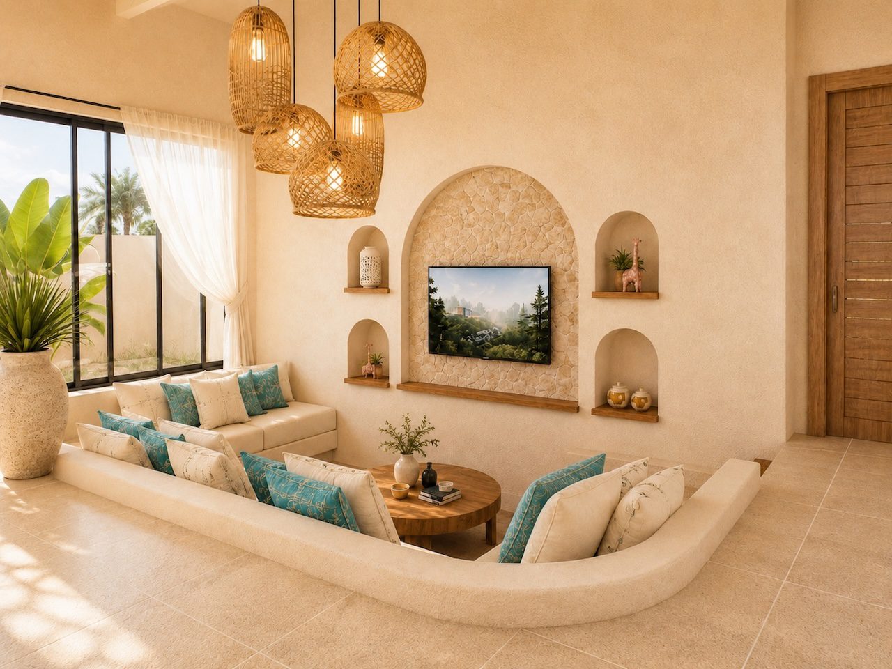 Eden Beach 2-Bed Villas Eden Beach 2-Bed Villas Lounge