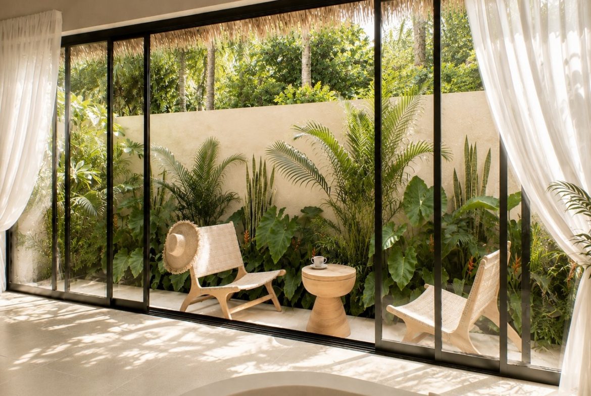 Eden Beach 2-Bed Villas Patio
