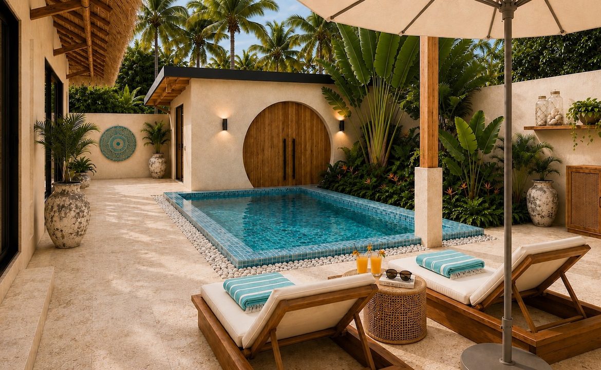Eden Beach Villas Swimming Pool