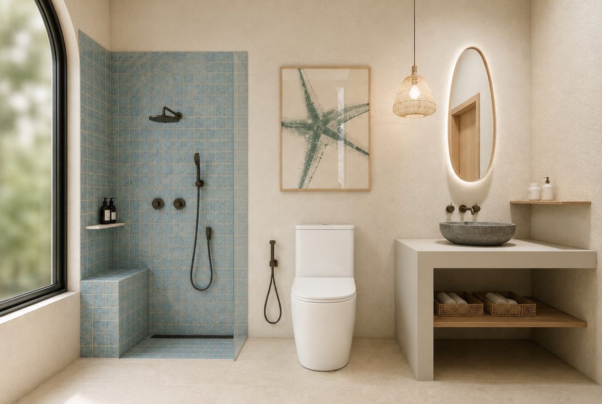 Eden Beach Villas Bathroom