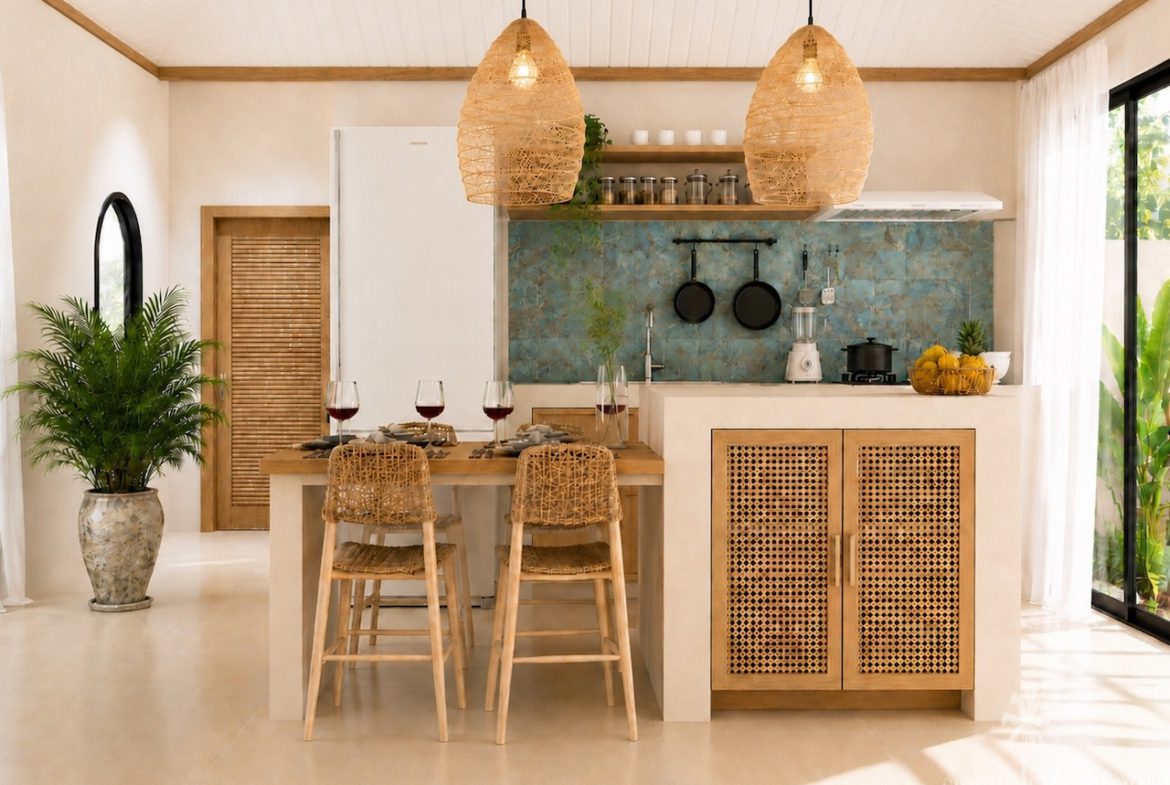 Eden Beach Villas Kitchen