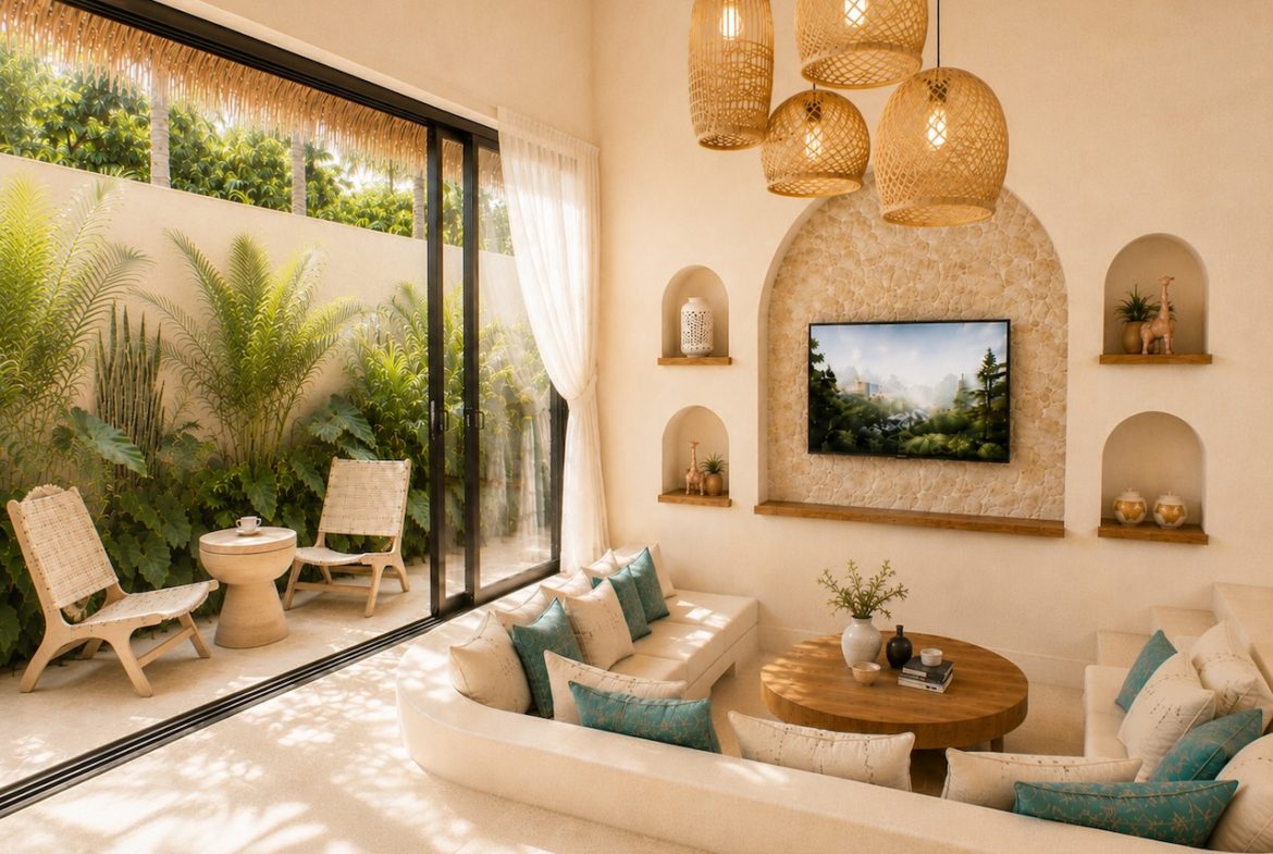 Eden Beach Villas Lounge