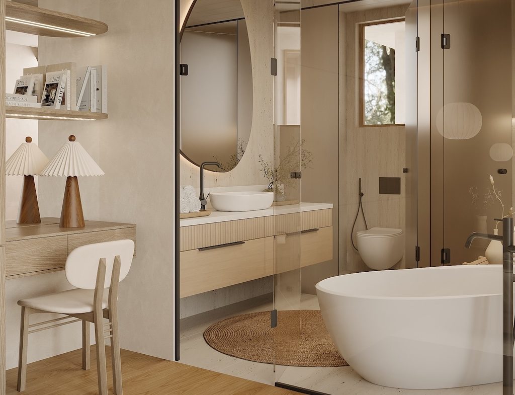 Green View Valley Bathroom