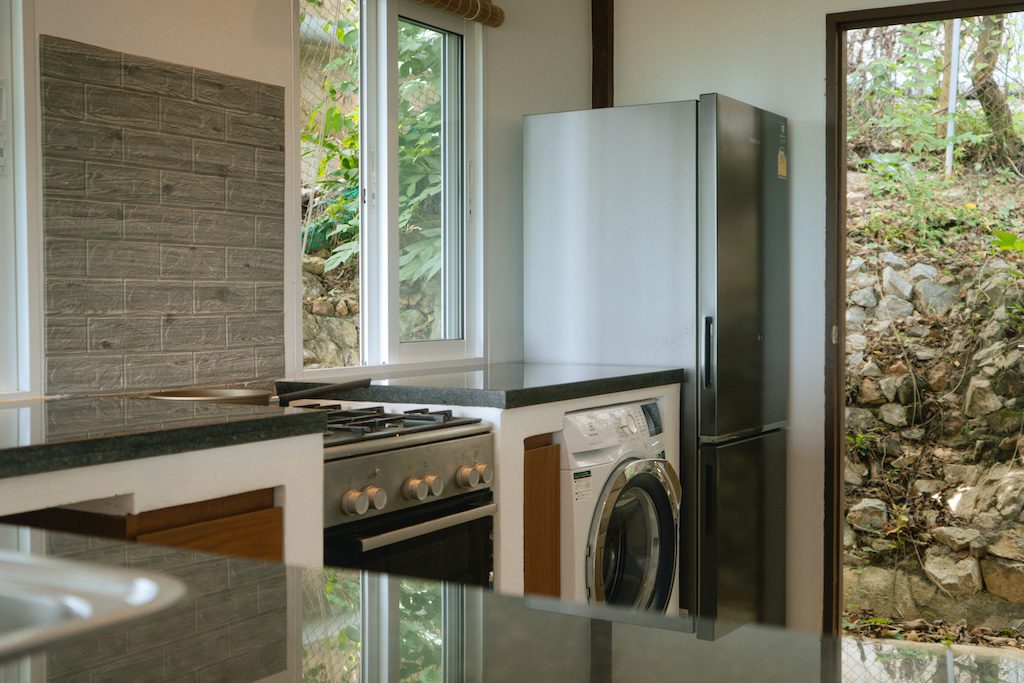 Hillside Property In Bang Po Kitchen