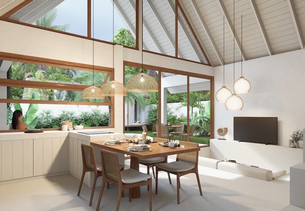 Koh Phangan Pool Villas For Sale Dining
