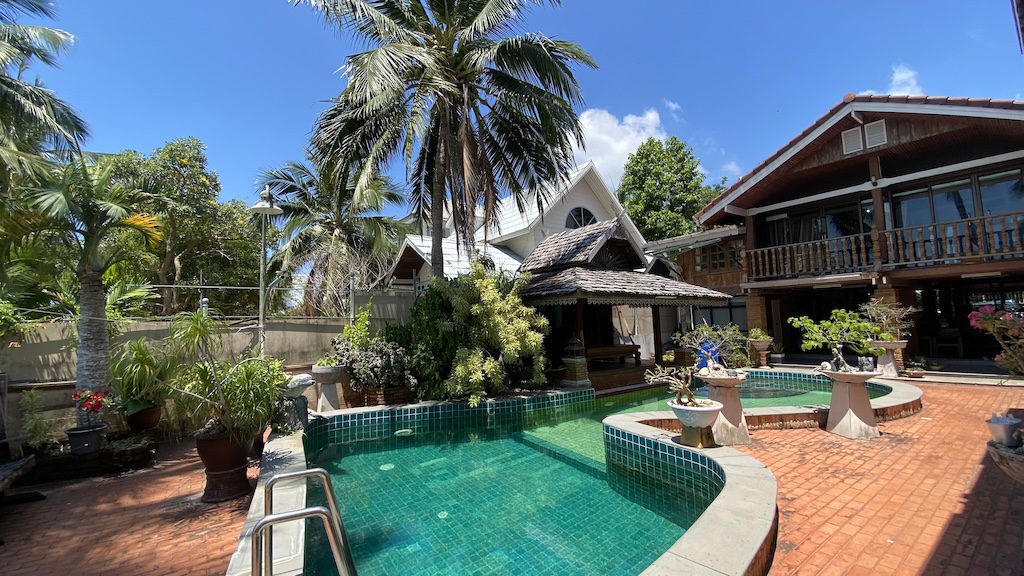 Koh Samui Beachfront House Exterior