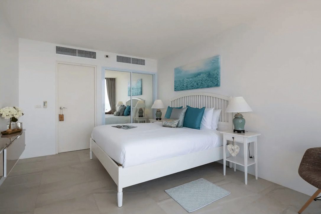 Koh Samui Beachfront Villa For Sale In Bophut Bedroom