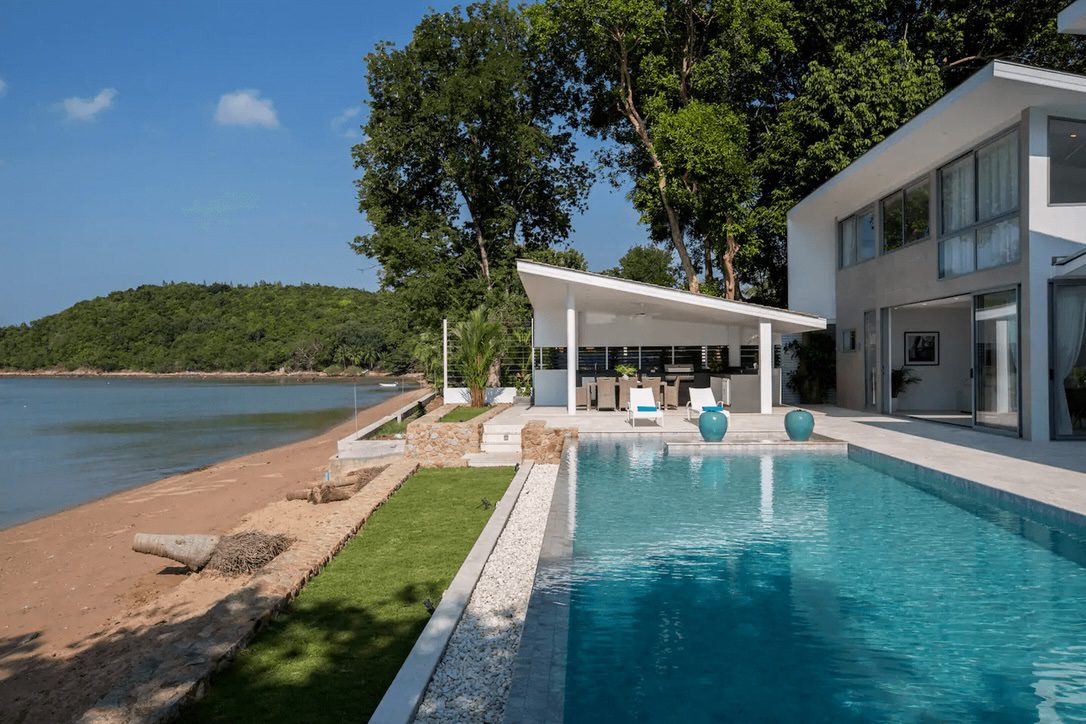 Koh Samui Beachfront Villa For Sale In Bophut Sala