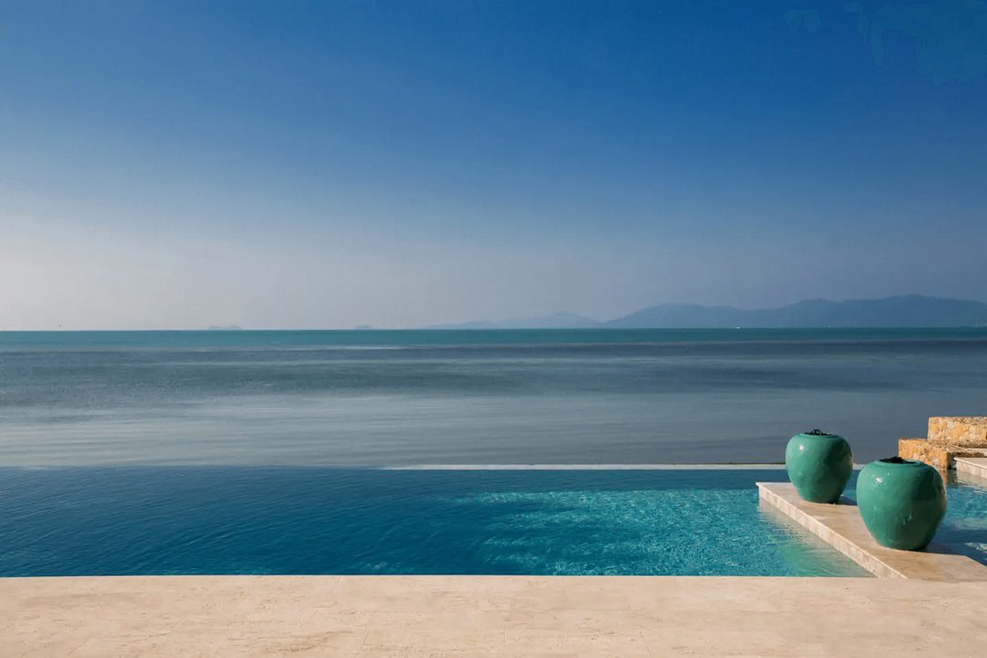 Koh Samui Beachfront Villa For Sale In Bophut Sea View