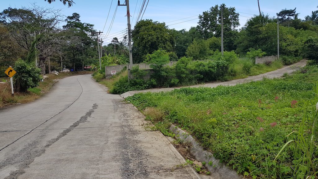 Koh Samui Land For Sale In Lamai Access