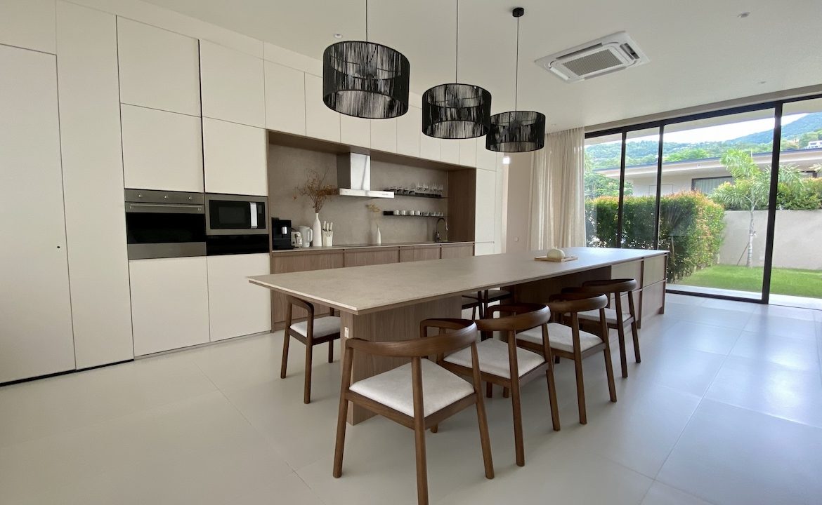 Koh Samui Luxury Pool Villa Breakfast Bar