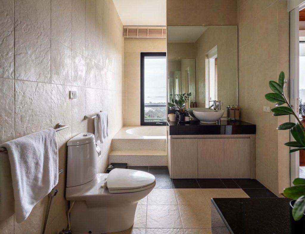 Koh Samui Ocean View Property Bathroom