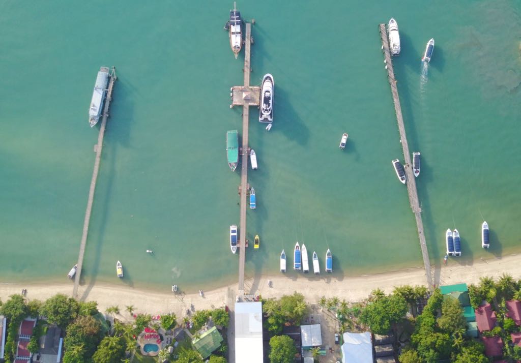 Koh Samui Pier For Sale Aerial