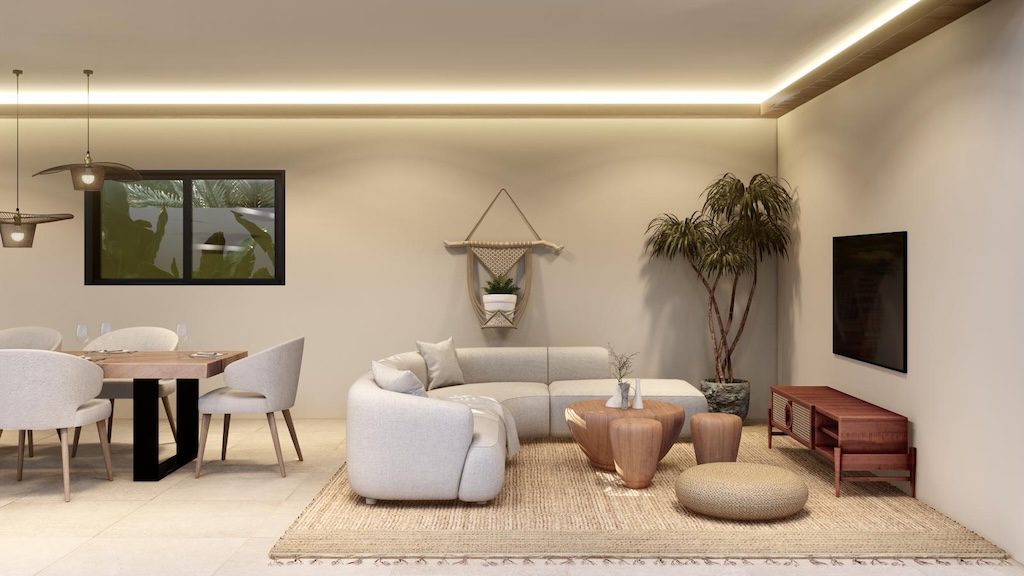 Kramian Koh Samui Villas Living Space