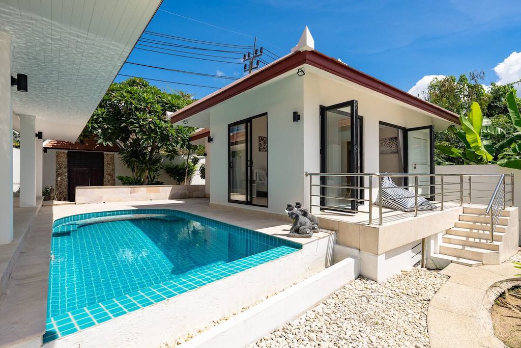 Lamai Beach Villa For Sale Koh Samui Bedroom Pavilion