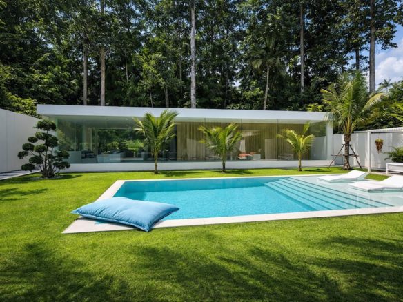 Lamai Modern Villa For Sale Exterior
