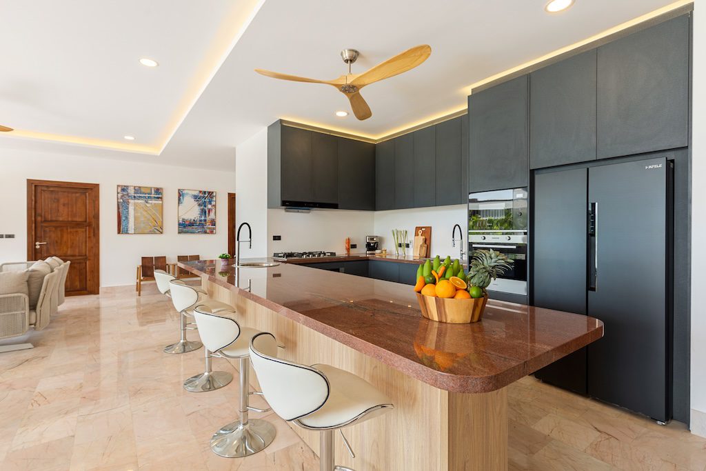 Luxury Koh Samui Villa Breakfast bar