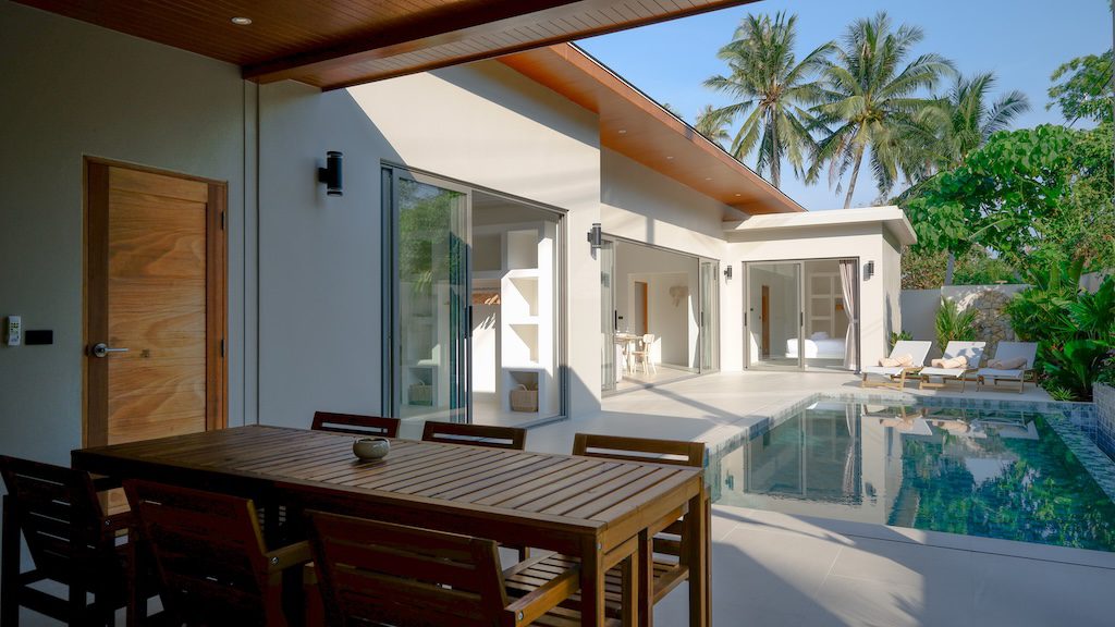 Maenam 3-Bed Pool Villa Outdoor Dining