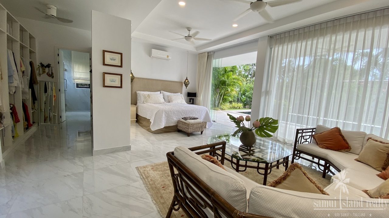 Maenam Modern Pool Villa Maenam Modern Pool Villa Bedroom