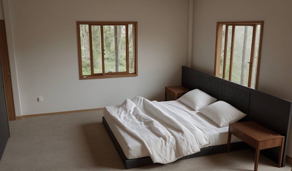 Maenam Thai Style Bungalows Bedroom