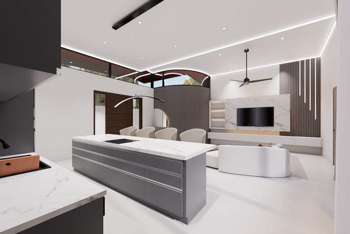 Maenam Villa Project Kitchen