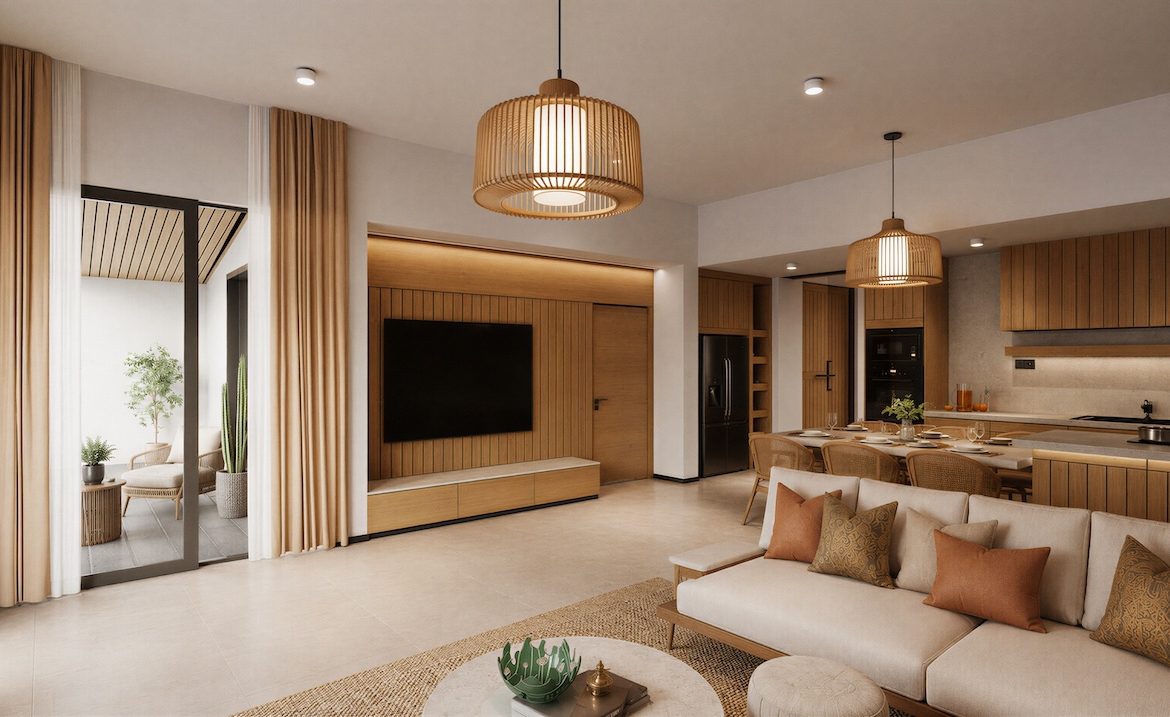 Malibu Villas Living Area