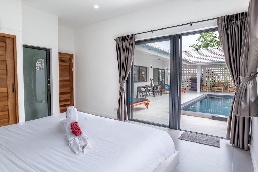 Newly Completed Villa In Lamai Bedroom