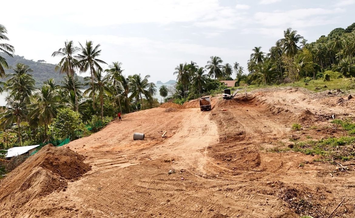 Phang Ka Bay Sea View Land For Sale Slope