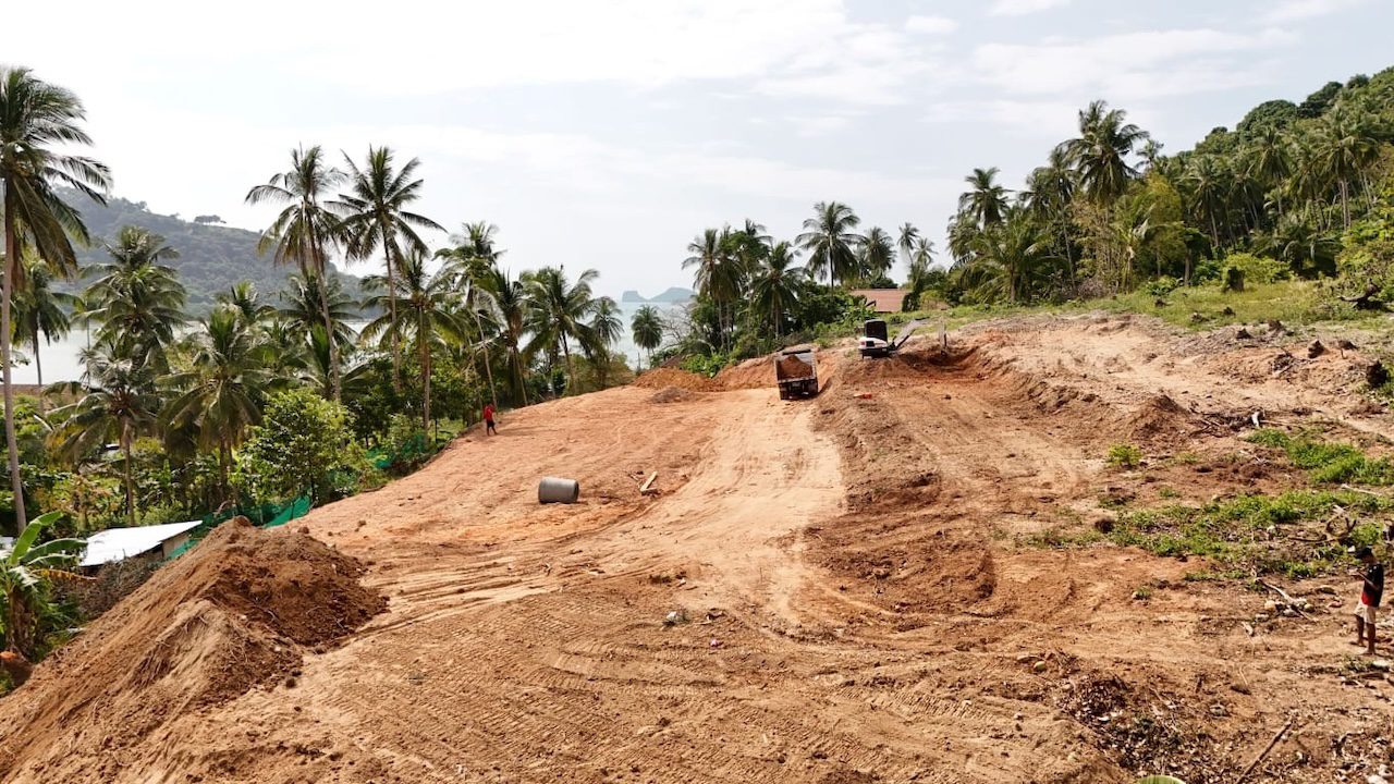 Phang Ka Bay Sea View Land For Sale Phang Ka Bay Sea View Land For Sale Slope