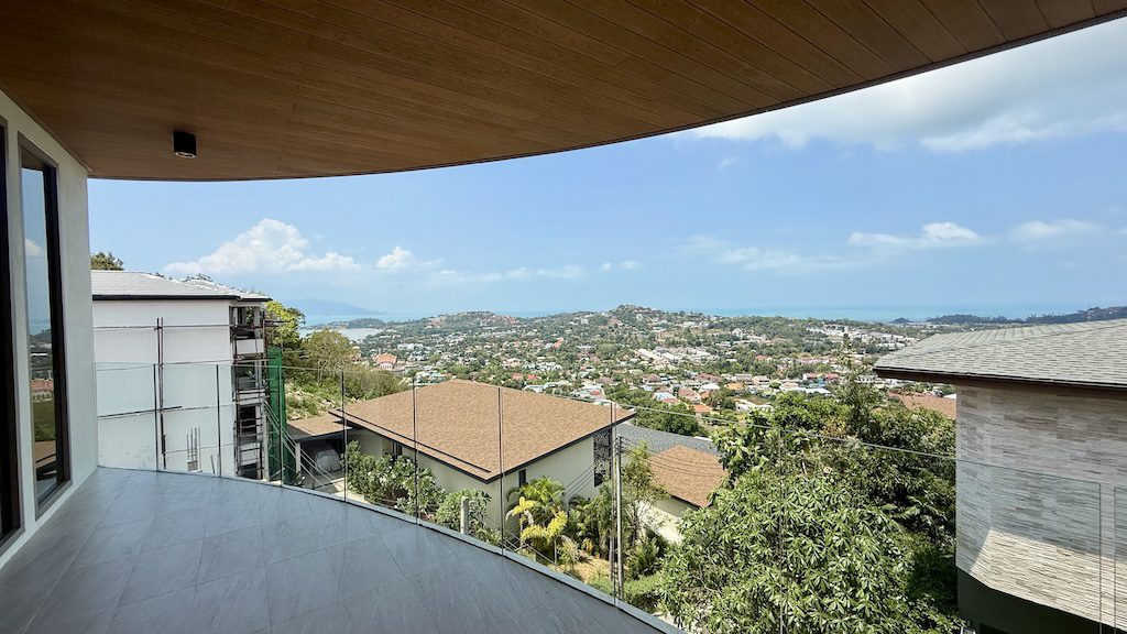 Plai Laem Sea View Property Balcony