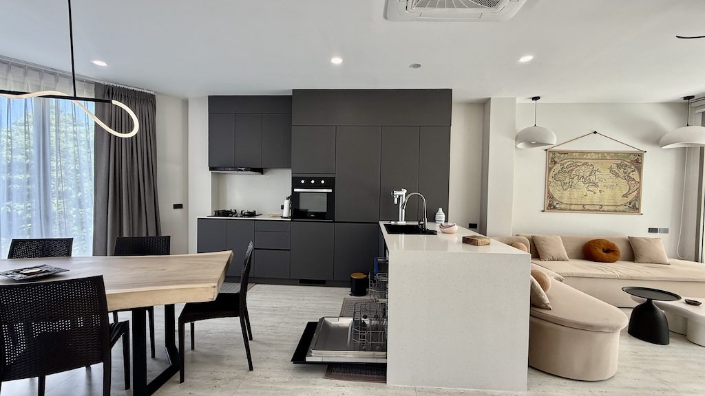 Plai Laem Sea View Villa Kitchen