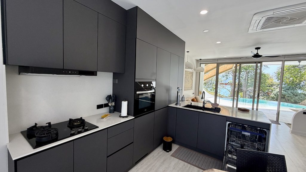 Plai Laem Sea View Villa Kitchen