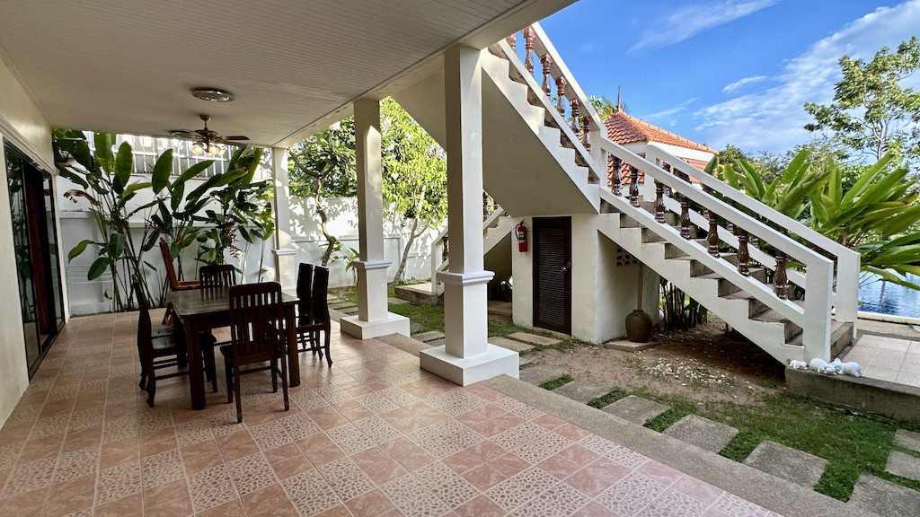 Plai Laem Villa Ko Samui Lower Terrace
