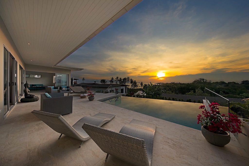 Samui Bayside 4-Bedroom Villa Sunset