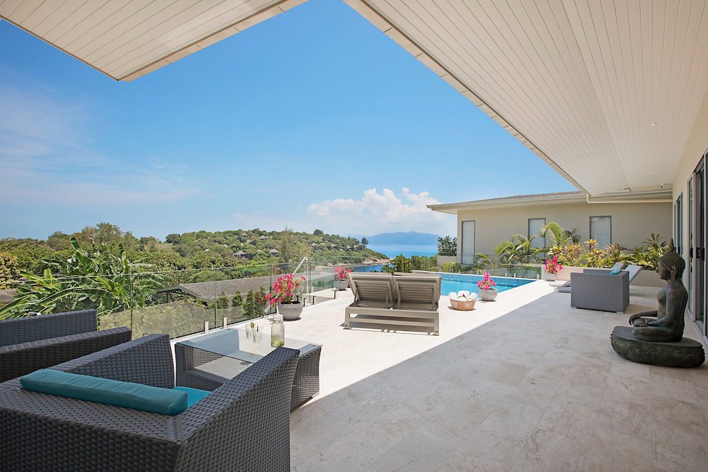 Samui Bayside 4-Bedroom Villa Terrace