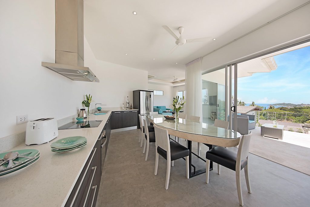 Samui Bayside 4-Bedroom Villa Kitchen
